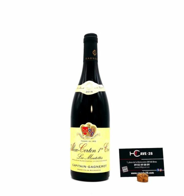 Aloxe Corton 1er cru 2018- Les Moutottes - cuvée Charlotte - Domaine Capitain-Gagnerot