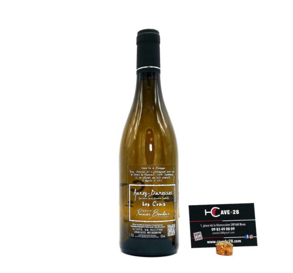 Auxey-Duresses 2018 - Blanc - Les Crais - Domaine Prunier Bonheur