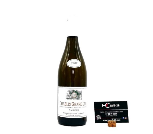 Chablis grand cru 2017 - Vaudesir - Domaine Gérard Tremblay