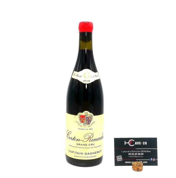 Corton Renardes 2019 - Grand cru - Domaine Capitain Gagnerot