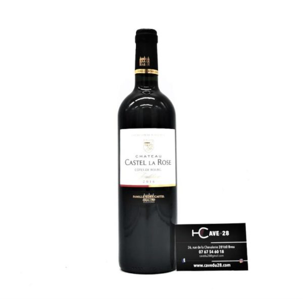 Côtes de bourg 2016 - Tradition - Château Castel La Rose