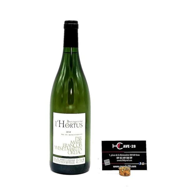 IGP Val de Montferrand - Blanc 2018 - Bergerie de l'Hortus