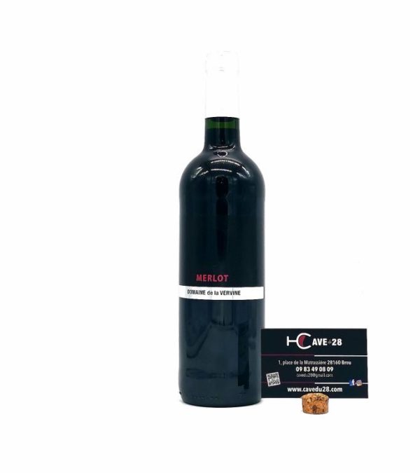 IGP Méditerrannée 2018 - Merlot - Domaine de La Vervine