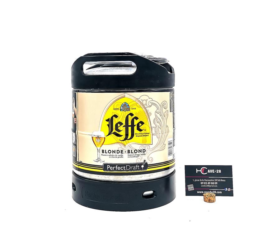 Leffe Blonde 6L - Fût PerfectDraft