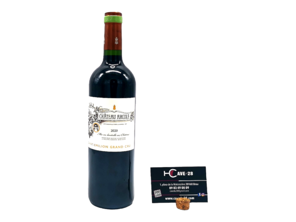 Saint émilion grand cru 2020 - Château d'Arcole