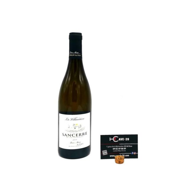 Sancerre 2019 - blanc La Villaudière - Domaine Reverdy