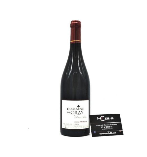 Touraine 2018 - Rouge tradition - Domaine de Cray