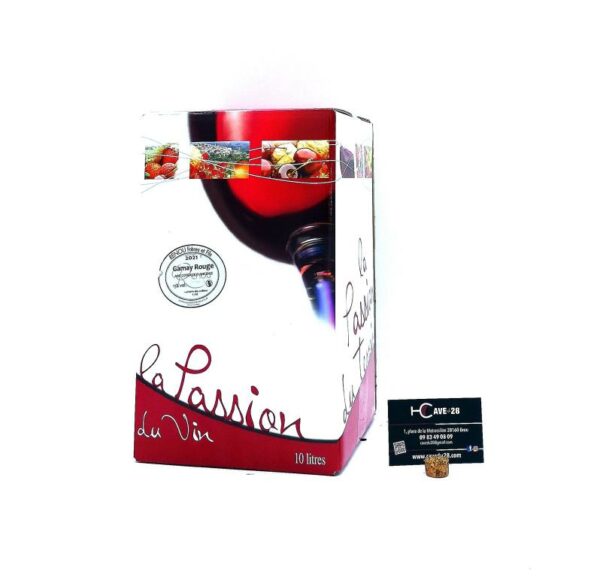 Vin de France - Gamay - Bag in Box 10L - Domaine Renou