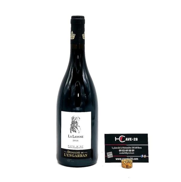 IGP Pays d'Oc 2018 - La Lionne rouge - Domaine de l'Engarran