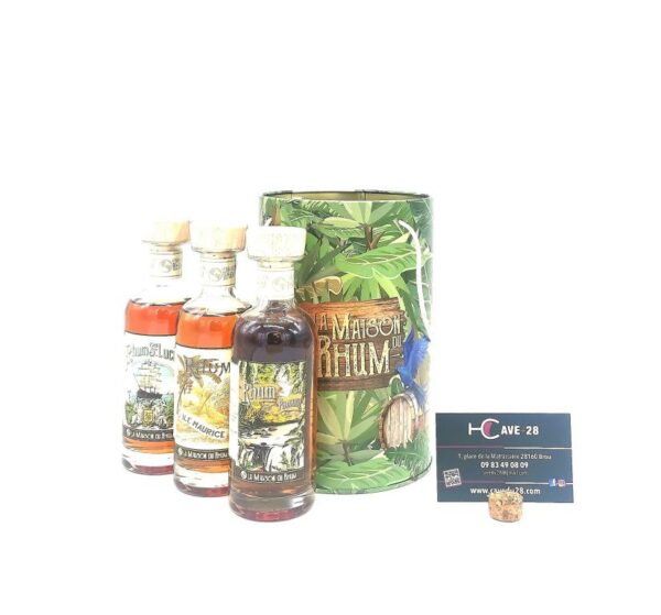Maison du Rhum - Coffret 3*20cl origines