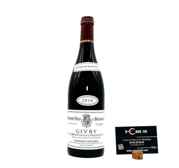 Givry 1er cru 2018 - Rouge Bois Chevaux - Domaine Thénard