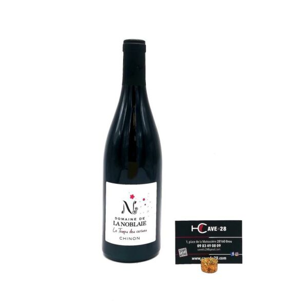 Chinon rouge 2020 - Le temps des cerises - Domaine de la Noblaie