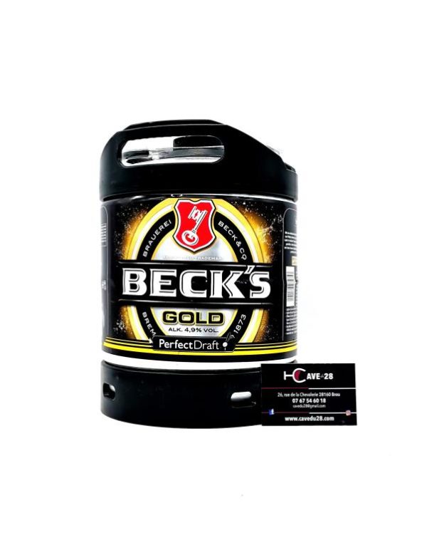 Mini Fut - Beck's Gold - 6L Perfectdraft