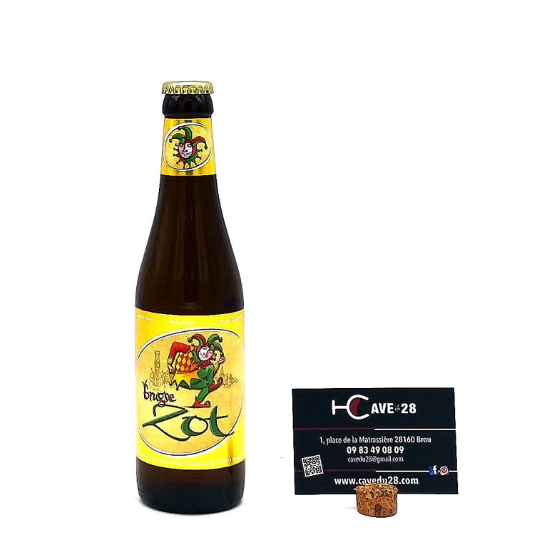 Brugse Zot - Blonde - Bière Belge - La cave du 28