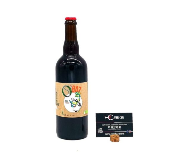 Bière de Coudreceau - La Baz - O'Baz - 75cl - Irish Red Ale