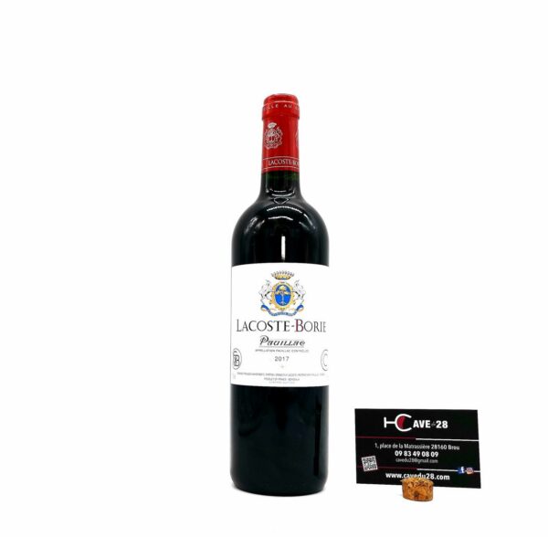 Pauillac 2017 - Château Lacoste Borie