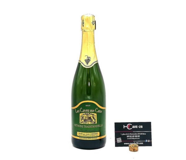 Vin mousseux de qualité - Méthode traditionnelle - Les Caves aux Caux