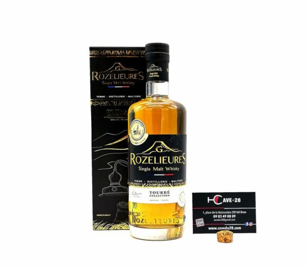 Distillerie Rozelieures - Whisky Lorrain - collection Tourbé