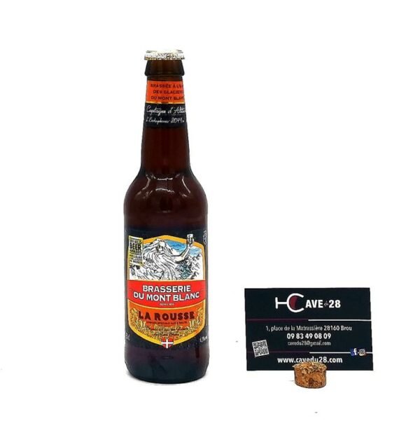 Brasserie du Mont Blanc - La Rousse 33cl - Savoie - Bière Francaise