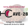 Soirée Accord mets et vins 24/04 : Autour du chocolat