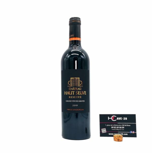 Graves 2019 - Reserve rouge - Château Haut Selve