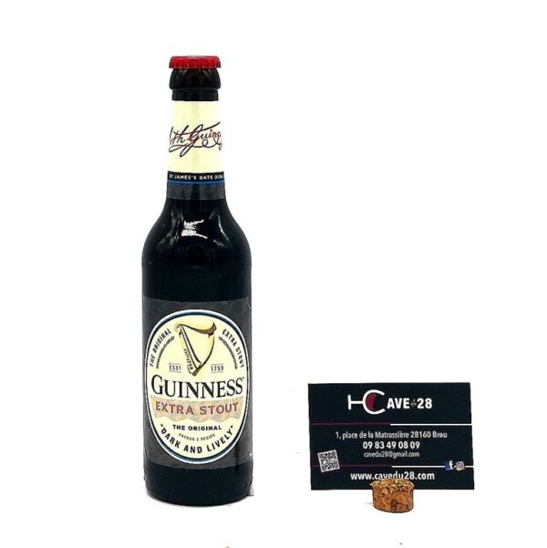Guinesse Extra Stout - Brune - 33cl - Irlande