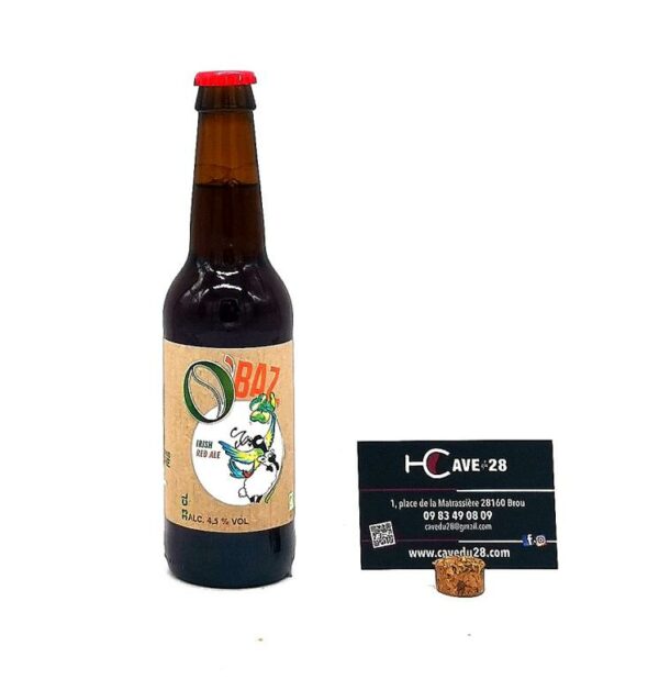 Bière de Coudreceau - La Baz - O'Baz - 33cl - Irish Red Ale