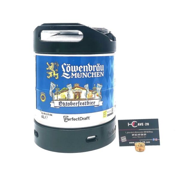 Mini Fut - Lowenbrau Oktoberfestbier - 6L Perfectdraft