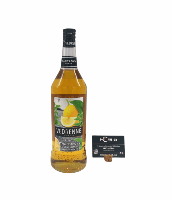 Sirop - Citron jaune - Védrenne