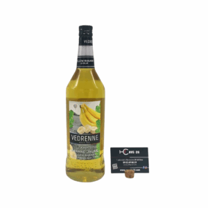 Sirop - Banane jaune - 1L - Vedrenne