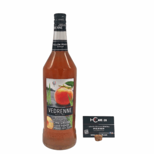 Sirop - Pêche jaune - 1L - Vedrenne