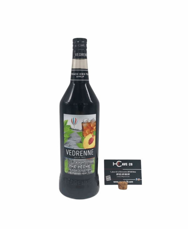 Sirop - Thé Pêche - 1L - Vedrenne