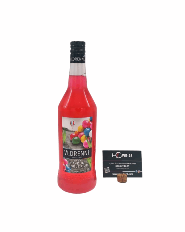 Sirop - Bubble Gum - 1L - Vedrenne