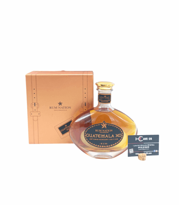 Rum nation - Guatemala XO 20th - Anniversary decanter