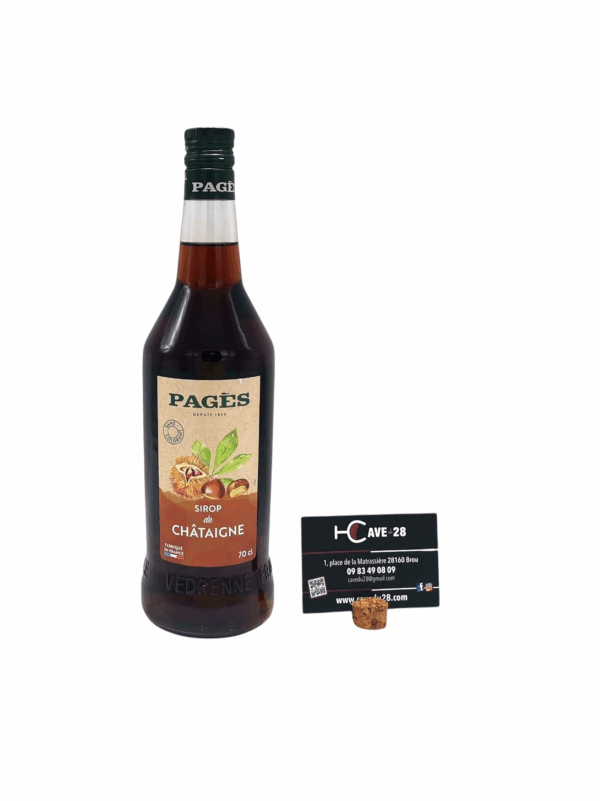 Sirop - Chataigne - 70 cl - Pages