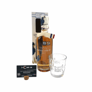 Whisky Grandchamp - original 75cl + 1 verre - France
