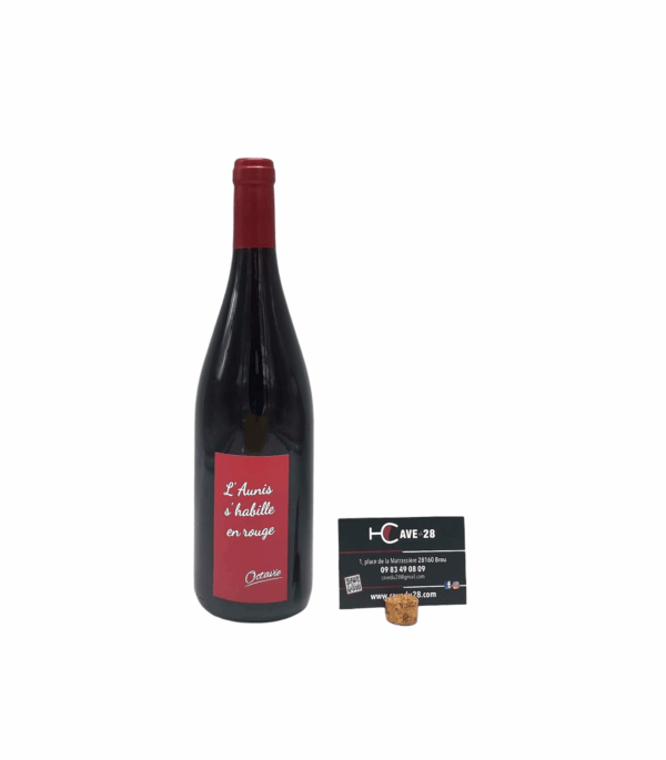Vin de France - Rouge - L'aunis s'habille en rouge - Domaine Octavie