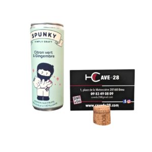 SPUNKY - Citron Gingembre - 25cl - La Débauche