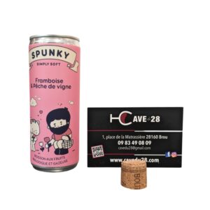 SPUNKY - Framboise pêche - 25cl - La Débauche
